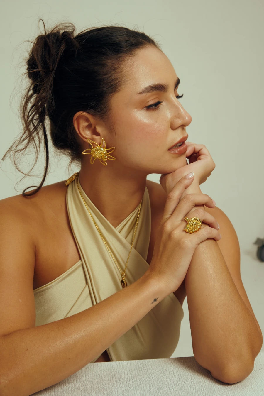 Aretes Caracol De Luz