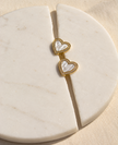 Aretes Topo Amor Perlado