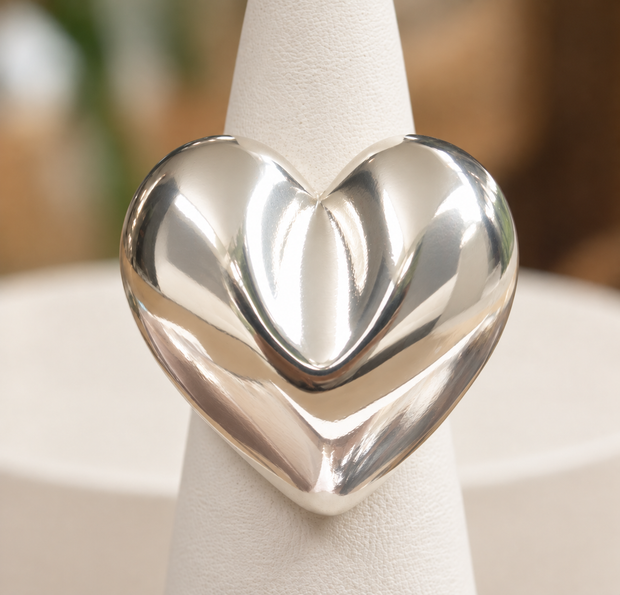 Anillo Flow En Bronce con Baño en Plata ley 925