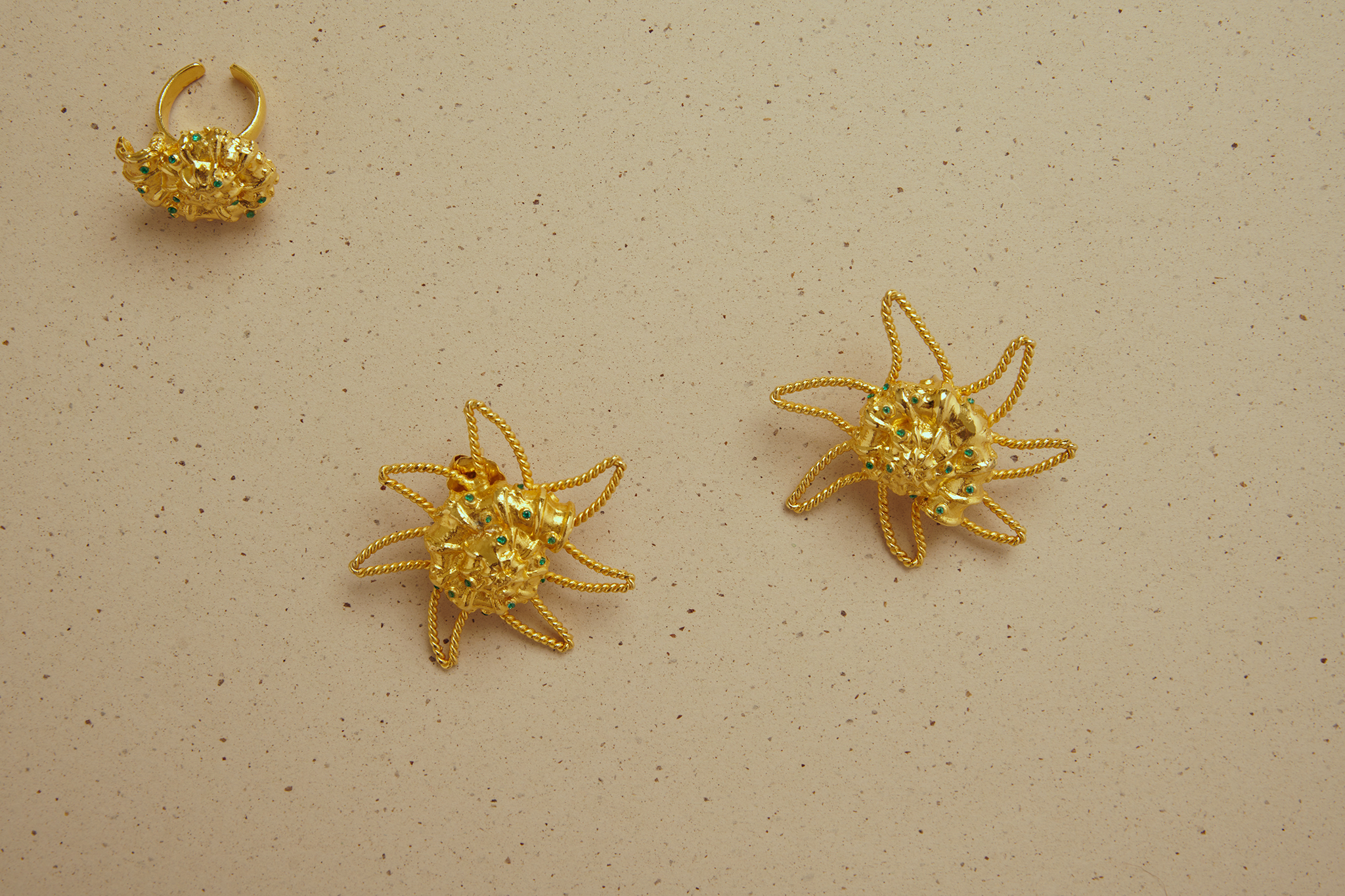 Aretes Caracol De Luz