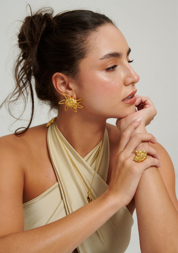 Aretes Caracol De Luz