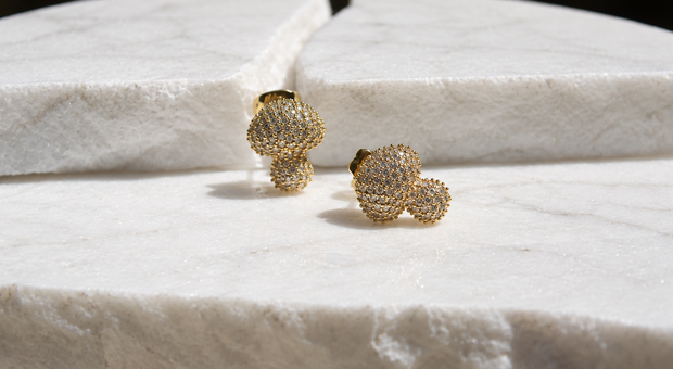 Aretes Topo Hongo