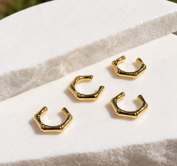 Earcuff Liso Rayas