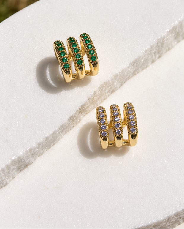 Earcuff Triple Circones