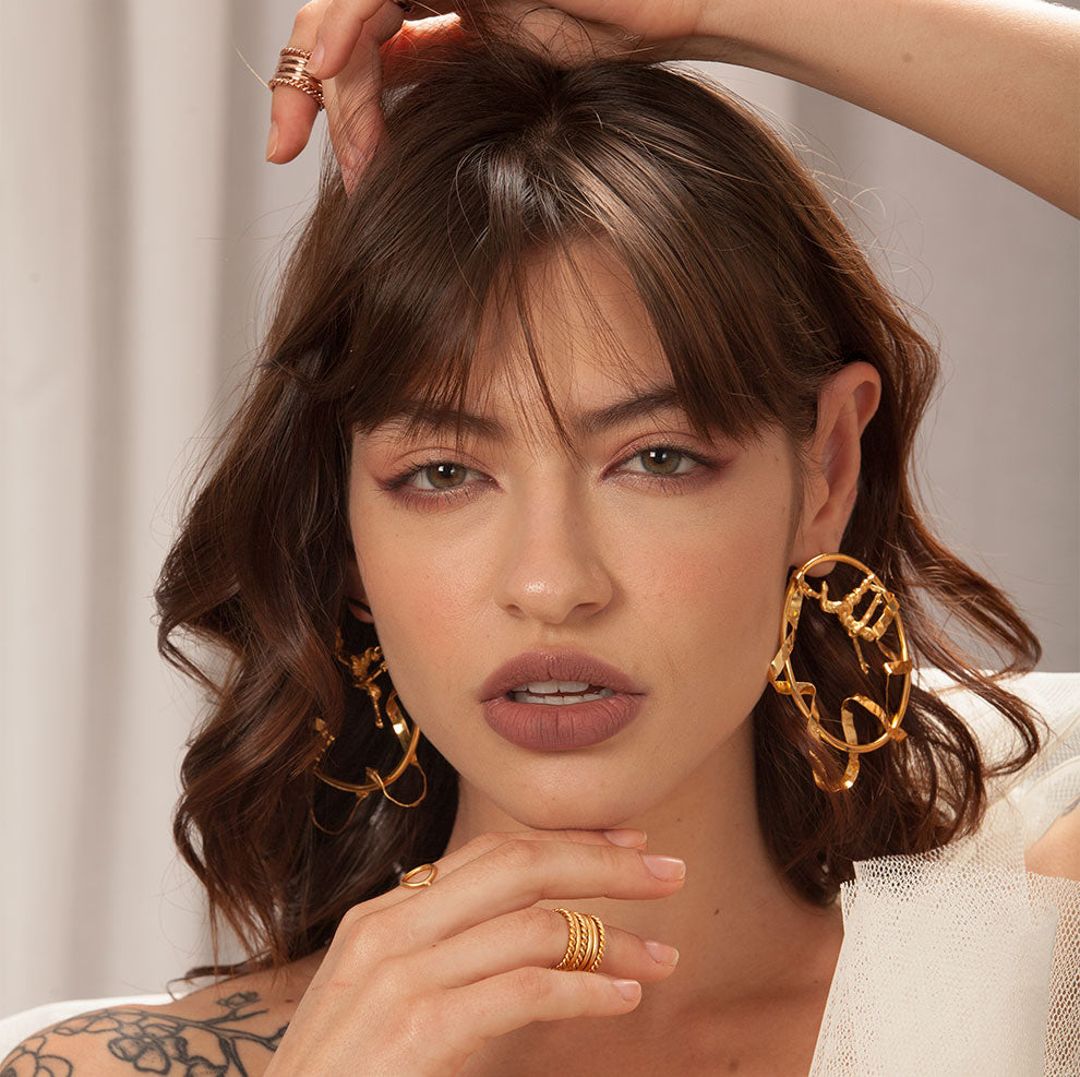 Tissue Earrings