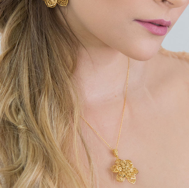 Cadena Belladona Filigrana