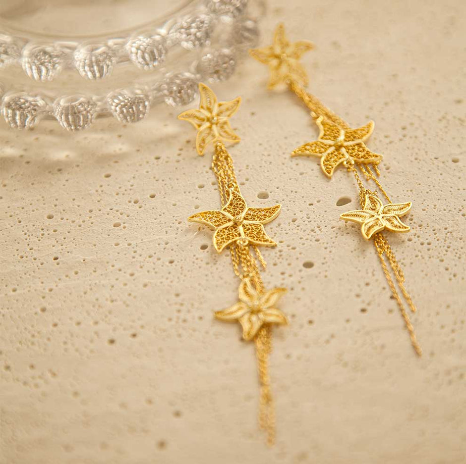 Aretes Carrusel Filigrana