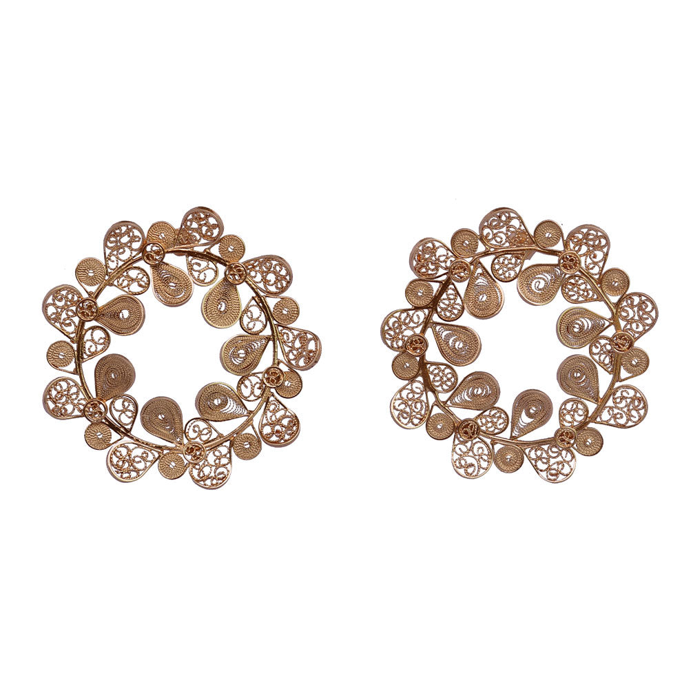 Aretes Dahalia Filigrana