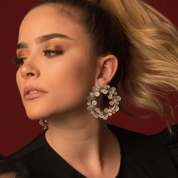 Aretes Dahalia Filigrana