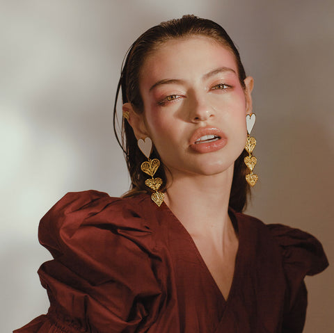 Heart x You Filigrana Earrings