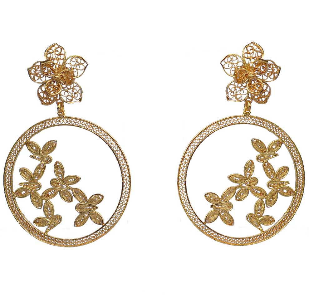 Aretes Magda Filigrana