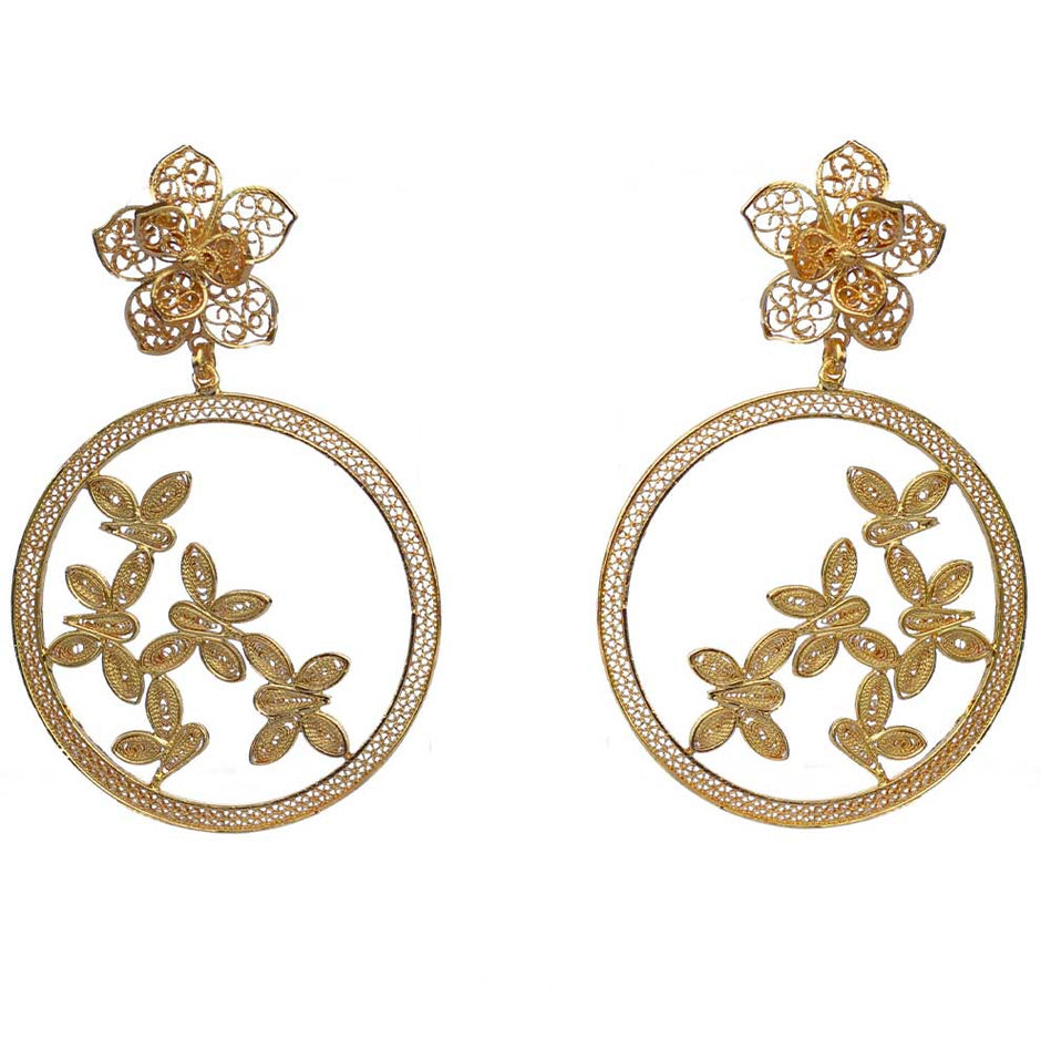 Aretes Magda Filigrana