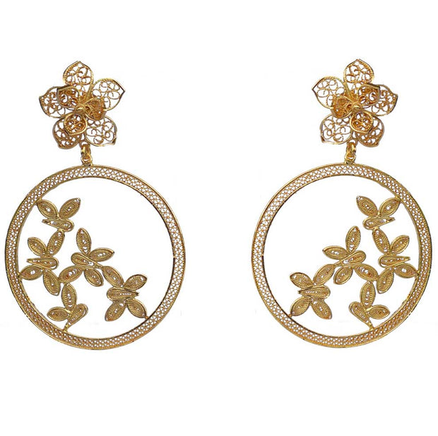 Aretes Magda Filigrana